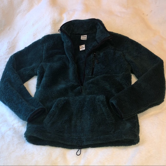 PINK Victoria's Secret Tops - V/S “PINK” TEDDY HALF ZIP PULLOVER-NEW WITH TAGS